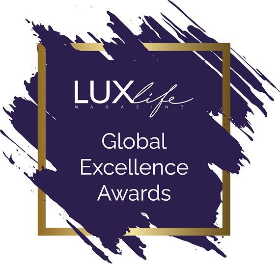 LUX Life Global Excellence Awards badge